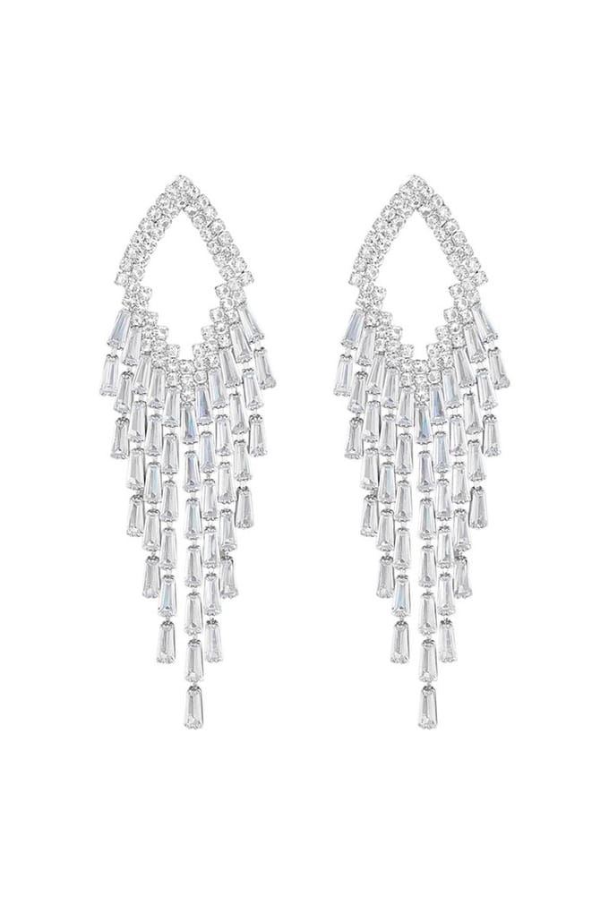 Bijoutheek Oorknoppen Sparky Diamond Zilver