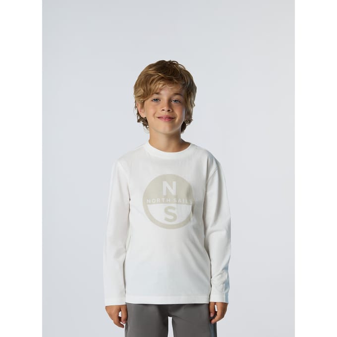 North Sails T-shirt Lange mouwen met maxi-logo