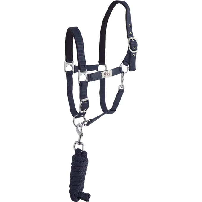 Nylon Halster voor Paard met Longe Hispano Hipica