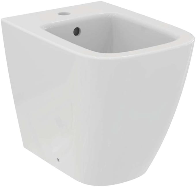 Ideal Standard i.Life S - Staand bidet, 355x480 mm, met overloop, kraangat, wit T459501