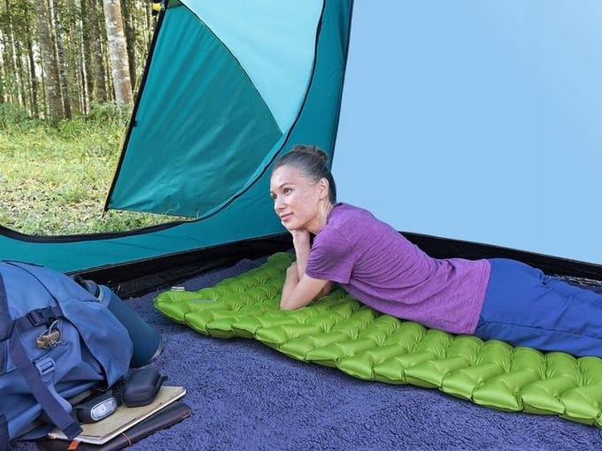 Luxe Kampeermatras - Comfortabel & Compact voor Buitenavonturen