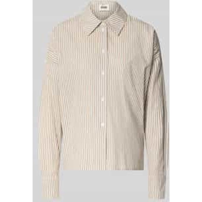 relaxed fit blouse met overgesneden schouders model 'CLOELIA'