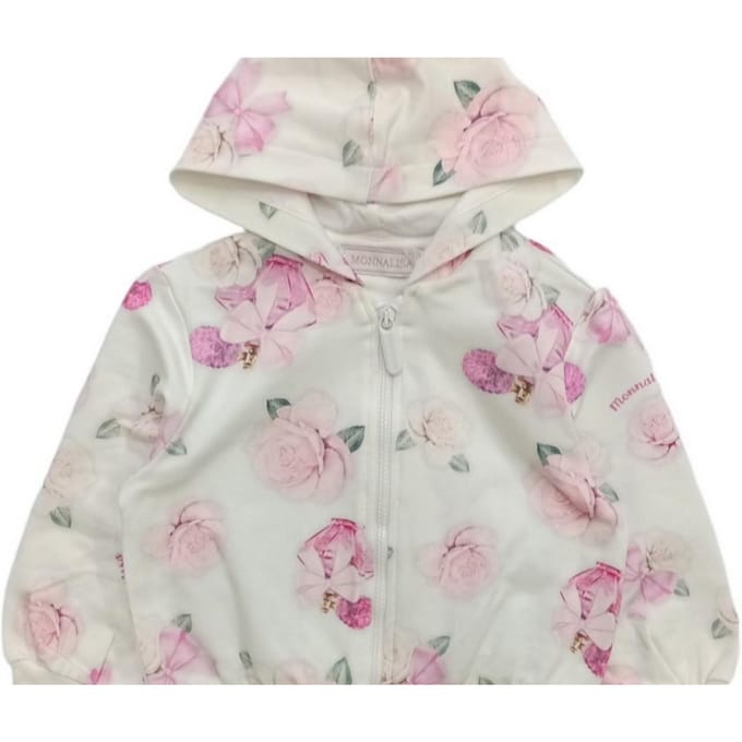 Monnalisa - Open trui 0194 Sweet Roses 390800 0016