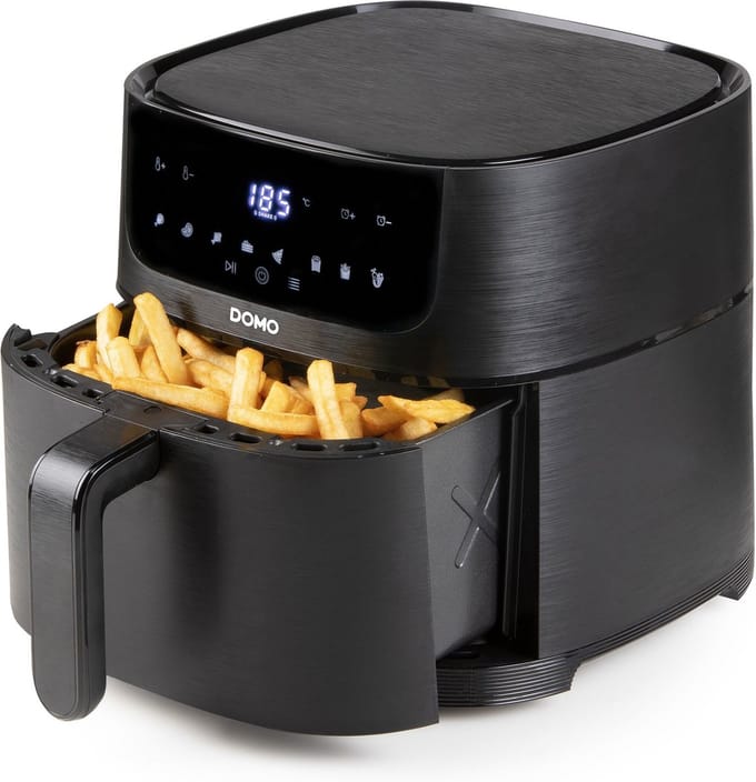 DOMO DO539FR Airfryer XXL - Heteluchtfriteuse - 6L - PFAS-vrij - 1500W