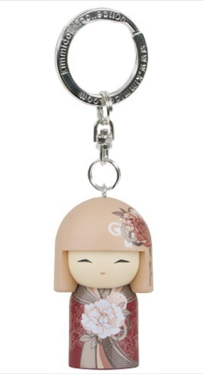 Kimidoll Kokeshi Sleutelhanger Poppetje SAYAKA [Kimmidoll]