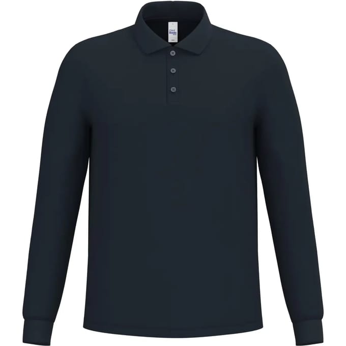 Polo met lange mouwen iDeal Basic Brand