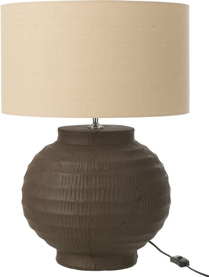 J-Line lamp - terracotta - bruin