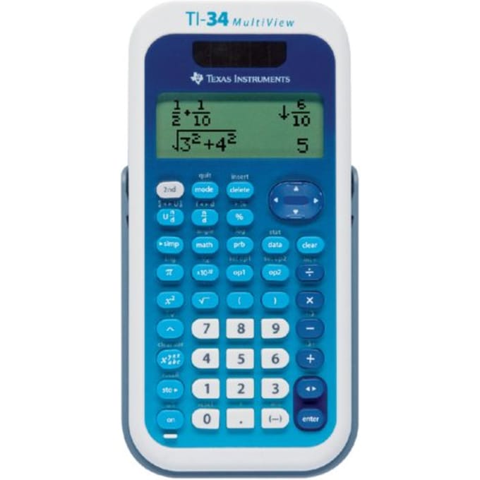 Texas Instruments TI34 Multiview - Wetenschappelijke rekenmachine