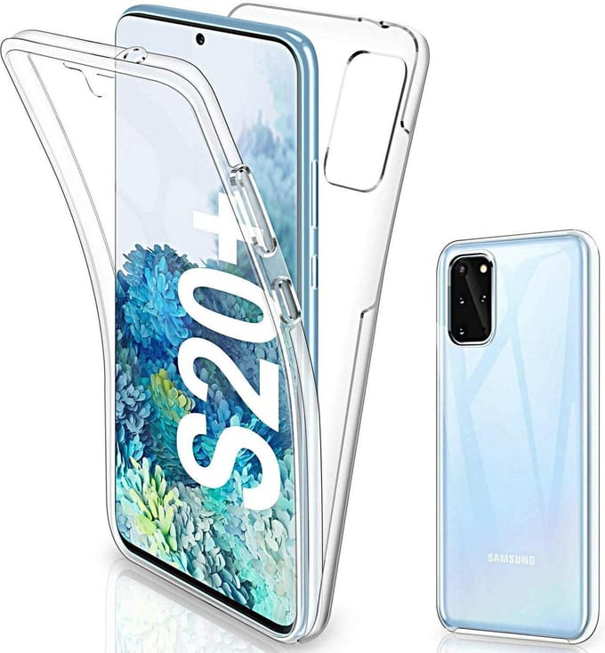 Hoesje Geschikt voor: Samsung Galaxy S20 Plus - Dubbel zijdig 360° - Transparant