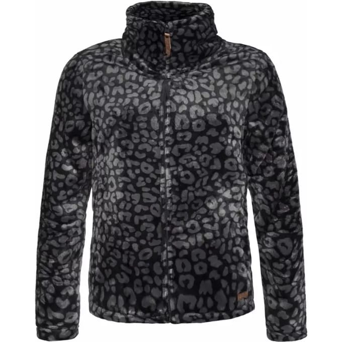 Protest Prtpaco – Fleece vest Dames – Panterprint – High-pile fleece