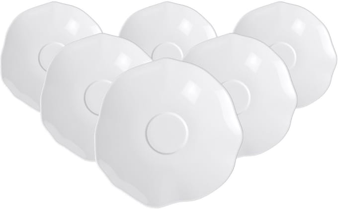 Kaffeeuntertassen Pura ø 15,6 cm Set van 6