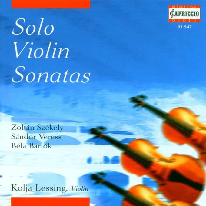 Kolja Lessing - Solo Violin Sonatas (CD)