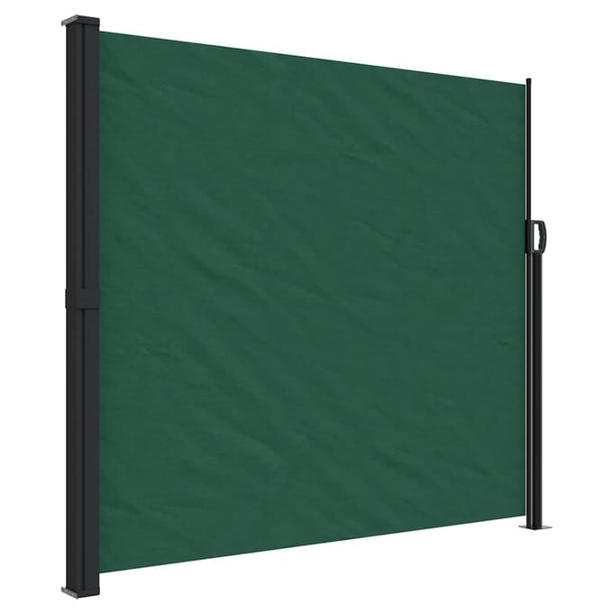 vidaXL - Windscherm - uittrekbaar - 180x500 - cm - donkergroen