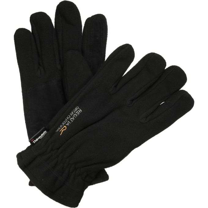 Regatta - Geweldige Outdoors Volwassene Unisex Kingdale Handschoenen (Zwart)