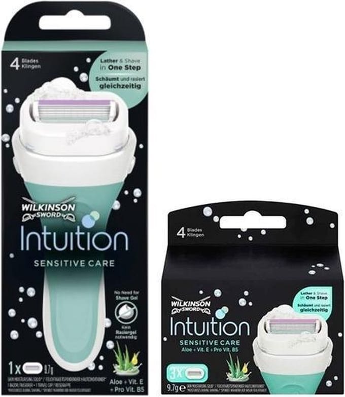 Wilkinson Intuition Sensitive Care - Houder + Navulling