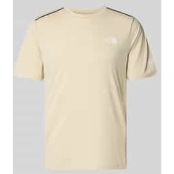 T-shirt met logo en ronde hals