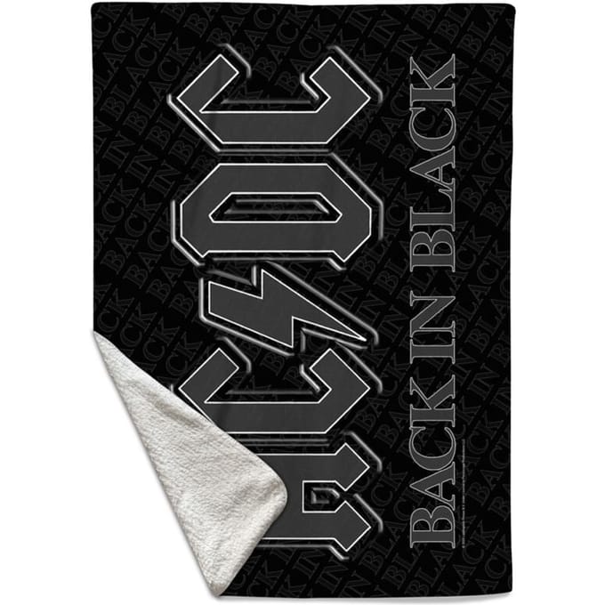 AC/DC Dekens - Back in Black - voor Geen - meerkleurig
