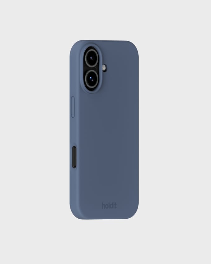 Holdit Silicone Case geschikt voor Apple iPhone 17 - Pacific Blue