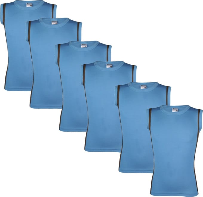 Beeren 6-Pack Jongens mouwloze shirts Beeren Young Sjors maat 146/152