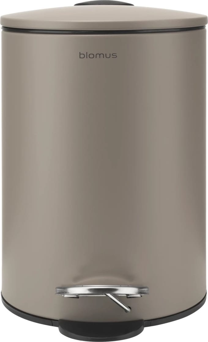 Blomus TUBO Pedaalemmer - 3L - Taupe