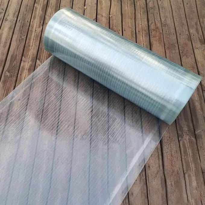 Dakplaten - Serre panelen - Tuin overkappen - Stootvast glasvezel - 1.5x10m - Transparant