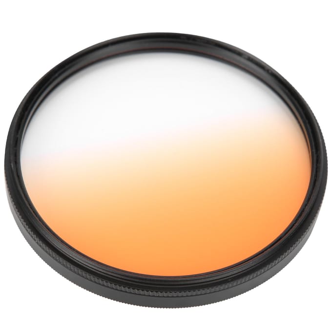 Junestar 67mm DSLR Camera Lens Gradiëntfilter voor Canon Nikon Sony Olympus Fuji white