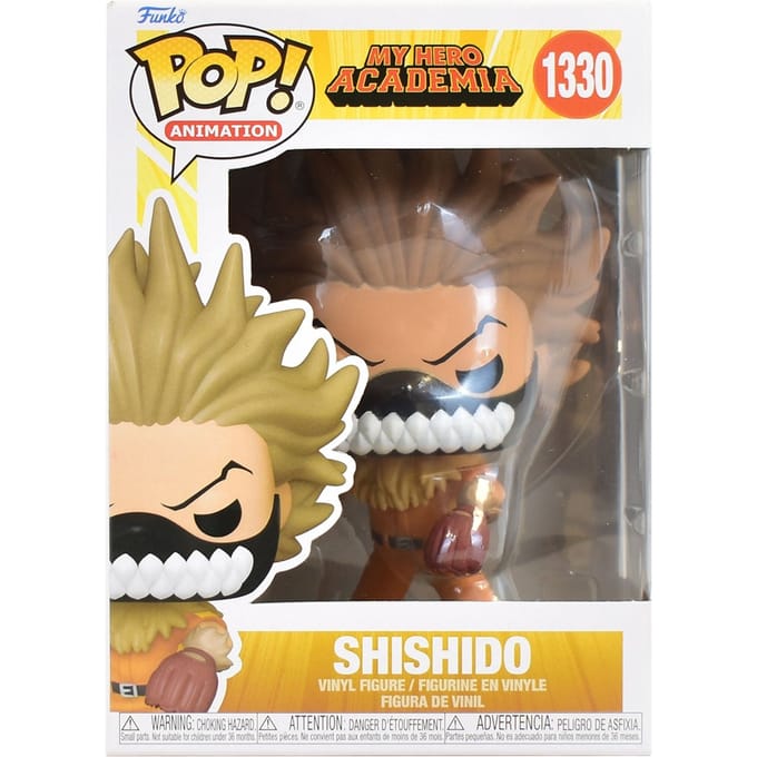 Funko My Hero Academia - HLB POP! Animation Captain Shishido (Baseball) 9 cm Verzamelfiguur - Multicolours