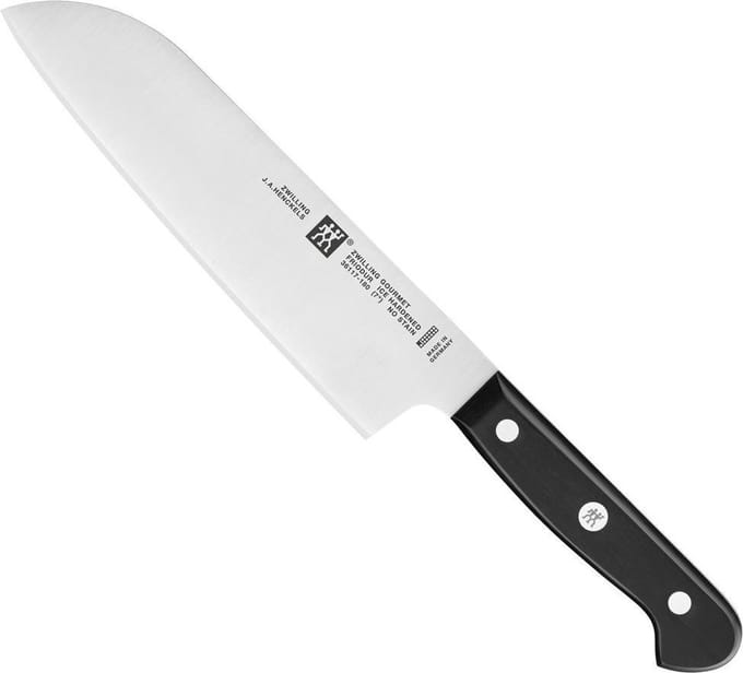 Zwilling Gourmet Santokumes - 18cm - Ijsgehard RVS