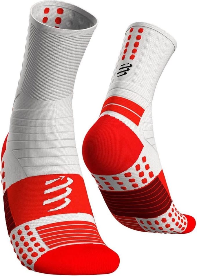 Pro Marathon Socks Hardloopsokken Hoog - Wit