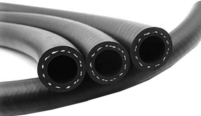 Koelslang - Warmwaterslang Waterslang - Koeling Motor - OEM-kwaliteit - 1 meter - Zwart