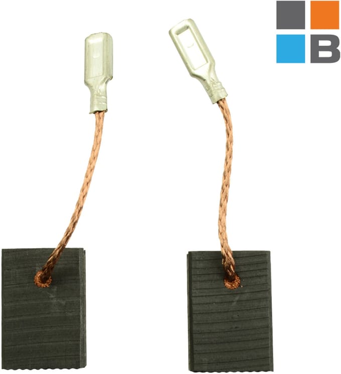 Koolborstels voor Parkside PBSM 1300 A1 - 6 x 11 x 15,5mm
