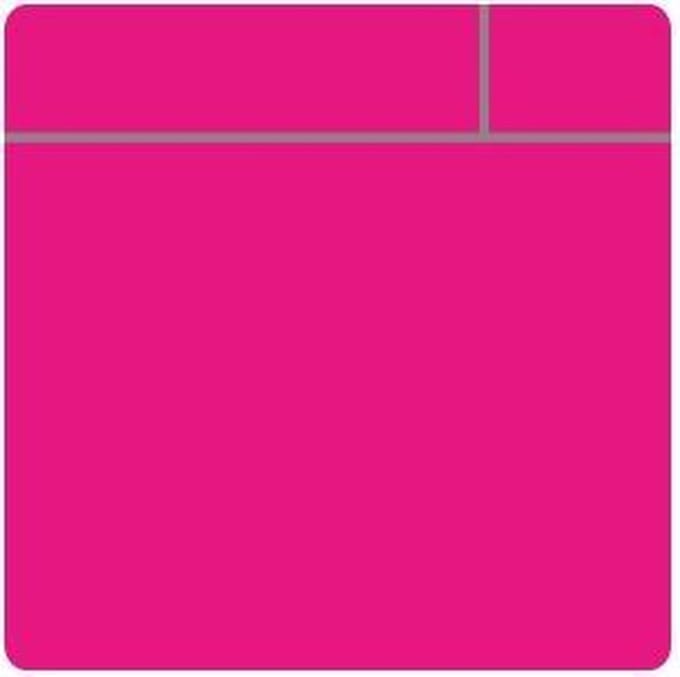 Scrum whiteboard magneet - Klein - Roze