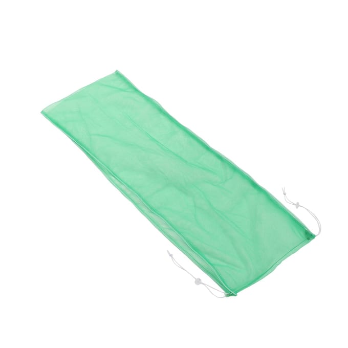 Cage à oiseaux Filet en maille de nylon Réglable Anti-poussière Attrape-graines Garde Housse en filet pour Perroquets Perruche Ara CageVert vert