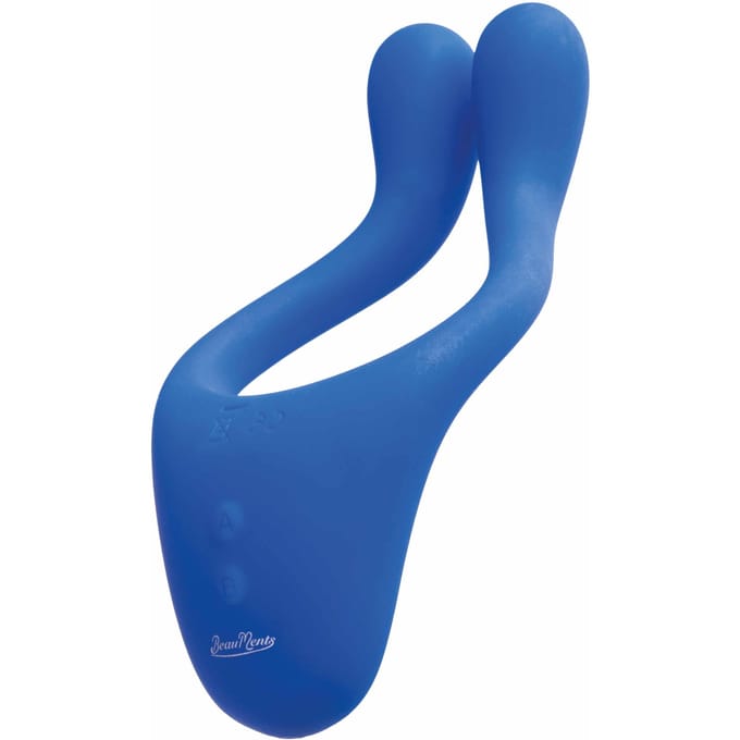 BeauMents - Doppio - Massager Voor Koppels - Blauw