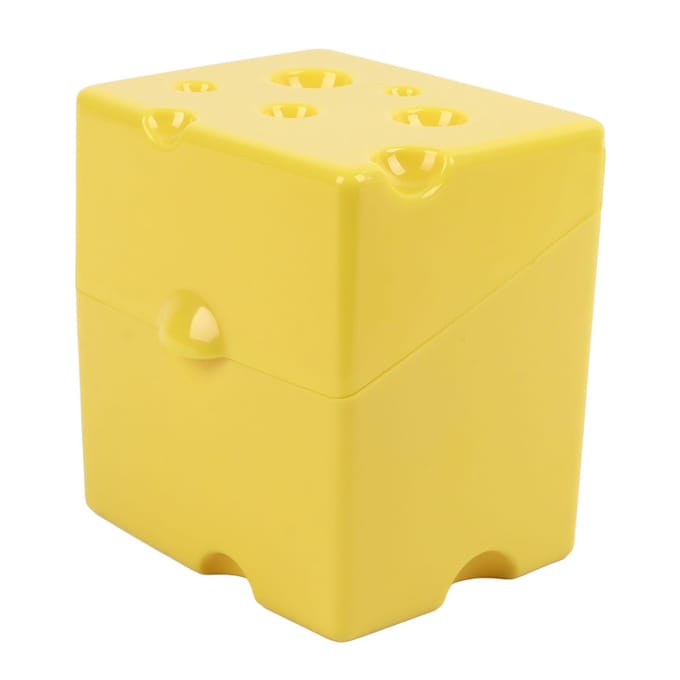 Container voor gesneden kaas Luchtdicht Koelkast Kaasbewaarcontainer Makkelijk schoon te maken Hittebestendig voor yellow
