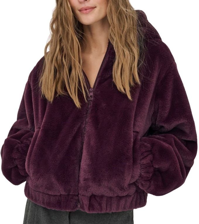 JdY Jas van synthetisch bont JDYOLA Jas van synthetisch bont