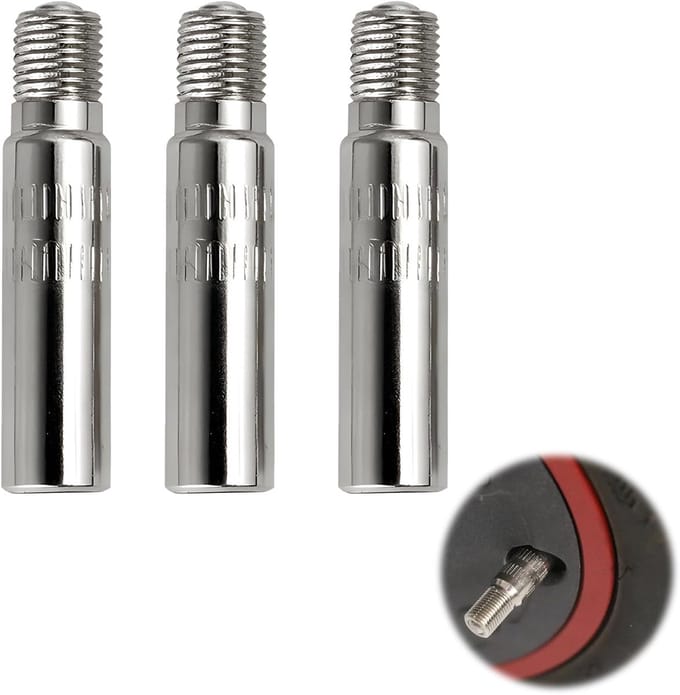 Solidchoice - Ventielverlenging voor Auto en Fiets met Adapter