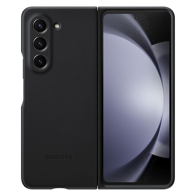 Samsung ECO-Leather hoesje - Geschikt voor Samsung Galaxy Z Fold5 - Graphite