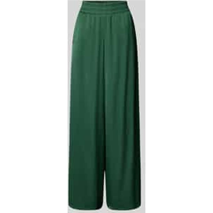 Broek met wijde pijpen en elastische band, model 'CEILING'