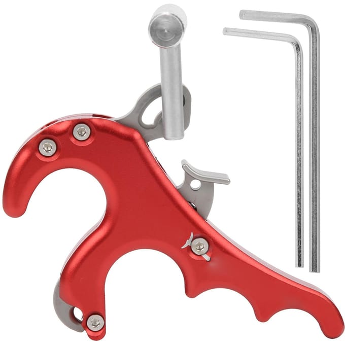 Metaal Release Hulpstuk Vier Vingers Greep Duim Remklauw Trekker Compound Boog Accessoires
