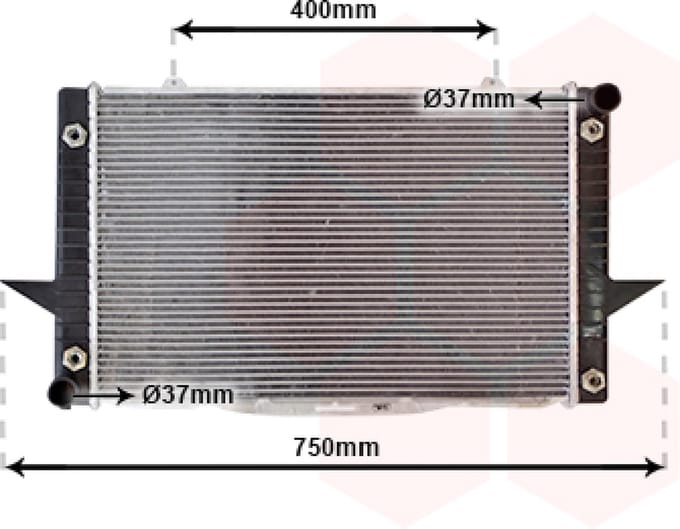 Van Wezel - RADIATOR VOOR VOLVO 850 1991-1997 8601001
