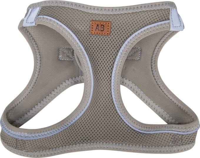 Animal Boulevard - Air-mesh Harnas - Hond - Grijs - Maat: L 8-13kg