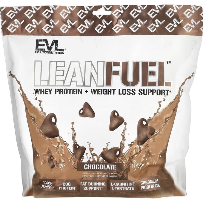 EVLution Nutrition, LeanFel™, Chocolade, 4 lb (1,81 kg)