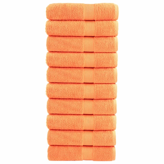 vidaXL - Badhanddoeken - SOLUND - 10 - st - 600 - g/m² - 100x150 - cm