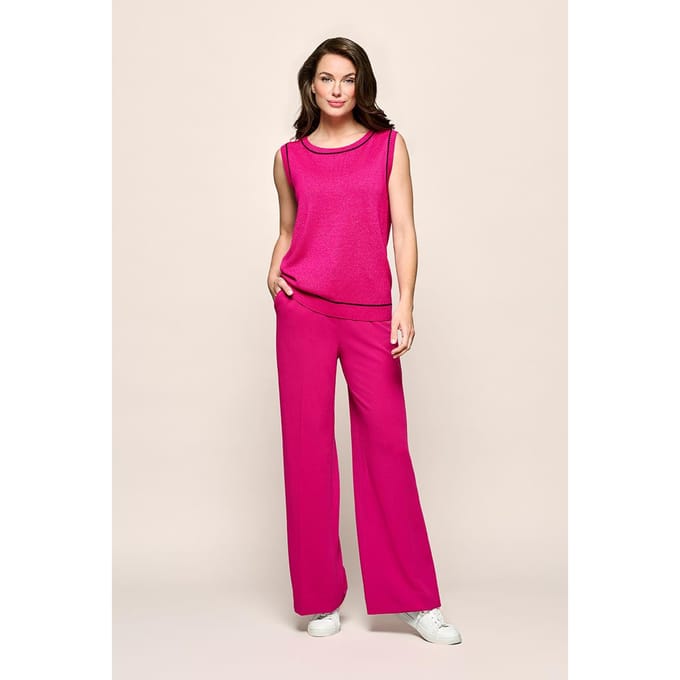 Athena Lurex Top Roze