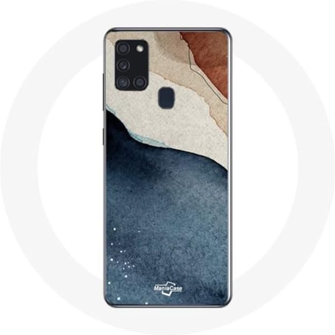 Samsung Galaxy A21S hoesje abstracte textuurachtergrond