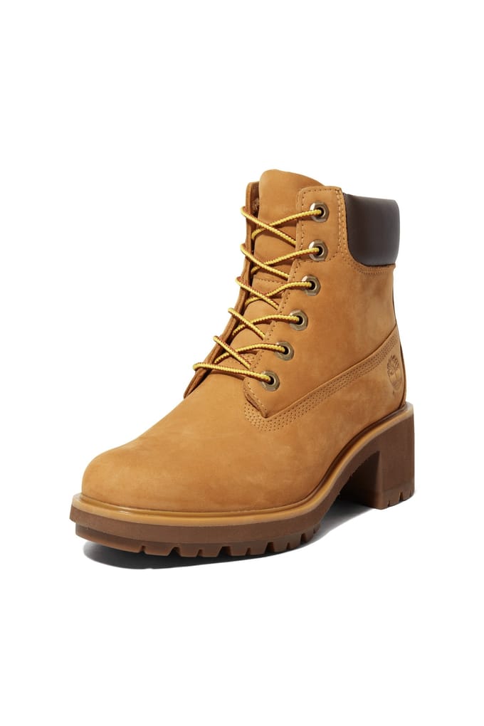 Timberland Kinsley Mid Lace Up Waterproof Boot Wheat Größe: 39.5 | Stiefel Outlet | Damen | Braun