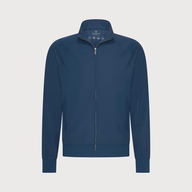 Blue Industry Het jersey overshirt met rits |