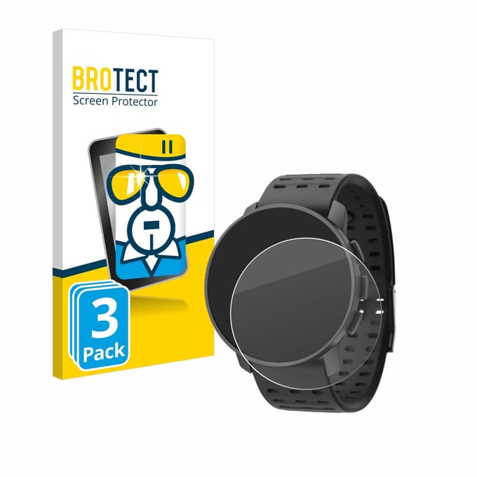 BROTECT - Glas Screenprotector voor Suunto 9 Peak Pro - Gehard Beschermglas 9H 3 Stuks