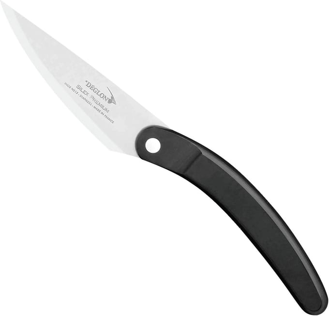 Déglon Officemes – Puntig Lemmet – Ergonomisch Hout – 9 cm – Zwart